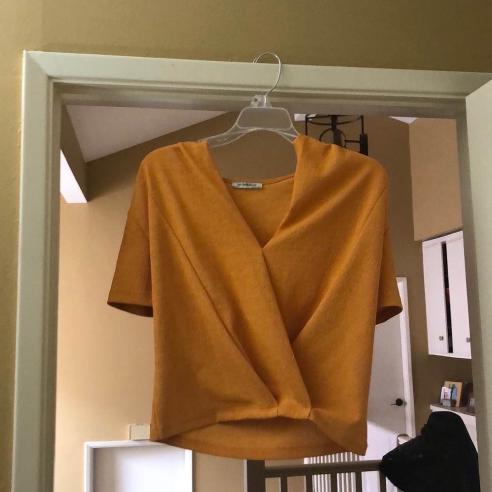 Orange top- Zara